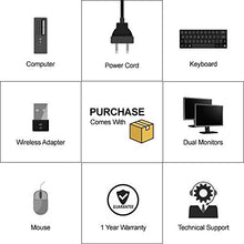Load image into Gallery viewer, (Renewed) DELL Optiplex 790 Core i5 3.1GHz, 1TB Hard Drive, 16GB Memory, Windows 10 x64, Dual 19 Monitors