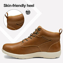 Load image into Gallery viewer, Vostey Men's Chukka Boots Lightweight Casual Boots for Men Fashion Sneaker Boot Ankle Boots(BMY8047 Polished Brown 13)