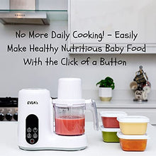 Load image into Gallery viewer, Baby Food Maker | Baby Food Processor Blender Grinder Steamer | Cooks & Blends Healthy Homemade Baby Food in Minutes | Touch Screen Control | 6 Reusable Food Pouches | Bottle Warming Too