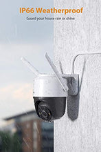 Load image into Gallery viewer, Security Camera Indoor and Outdoor 4MP Kit for Home Security, Plug-in WiFi Camera (2.4G ONLY) Surveillance Camera with Night Vision, 2-Way Audio, Human Detection, Smart Tracking