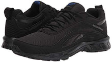 Load image into Gallery viewer, Reebok mens Ridgerider 6.0 Walking Shoe, Core Black/Court Blue/Tech Metallic, 11 US