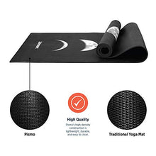 Load image into Gallery viewer, Retrospec Pismo Yoga Mat w/Nylon Strap for Men & Women - Non Slip Excercise Mat for Yoga, Pilates, Stretching, Floor & Fitness Workouts, Moonlight