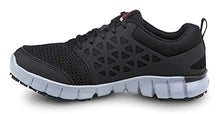 Load image into Gallery viewer, Reebok Work Sublite Cushion Work, Black/Gray, Women's, Slip Resistant Athletic Work Shoe (10.0 W)