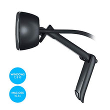 Load image into Gallery viewer, Logitech C270 HD Webcam, HD 720p, Widescreen HD Video Calling, HD Light Correction, Noise-Reducing Mic, For Skype, FaceTime, Hangouts, WebEx, PC/Mac/Laptop/Macbook/Tablet - Black
