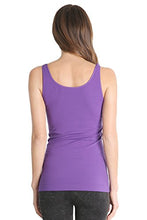 Load image into Gallery viewer, NIKIBIKI Women Seamless Premium Classic Tank Top, Made in U.S.A, One Size (Ultra Violet)