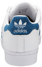 Load image into Gallery viewer, adidas Originals Men's Superstar Sneaker, White/Gold Metallic, 8.5