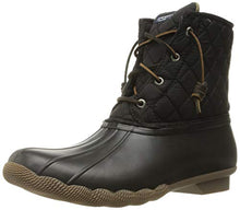 Load image into Gallery viewer, Sperry Women's Saltwater Boots, Quilted Black, 8M