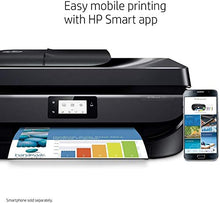 Load image into Gallery viewer, HP OfficeJet 5255 Wireless All-in-One Printer, HP Instant Ink, Works with Alexa (M2U75A), Black