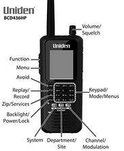 Load image into Gallery viewer, Uniden BCD436HP HomePatrol Series Digital Handheld Scanner. TrunkTracker V, Simple Programming, S.A.M.E. Emergency/Weather Alert, Covers USA and Canada