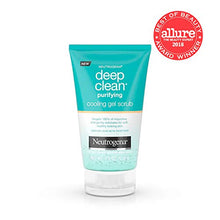 Load image into Gallery viewer, Neutrogena Deep Clean Purifying Cooling Gel and Exfoliating Face Scrub, 4.2 oz
