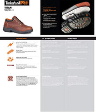 Load image into Gallery viewer, Timberland PRO Titan, Brown, Soft Toe, EH Oxford (10.0 M)