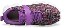 Load image into Gallery viewer, MURDESOT Kids Shoes Toddler Boys Girls Athletic Running Sports Strap Sneakers for Toddler/Little Kid/Big Kid 13 Purple