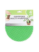 Load image into Gallery viewer, Regent Round Multi-Purpose Jar Gripper Pad Bottle Lid Opener, 4 Piece Set, Colors May Vary