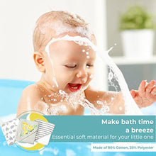 Load image into Gallery viewer, Spasilk Bath Hooded Towels & Washcloths Set for Babies, 23-Piece Gift Set, Grey, (Gift GBA23 0501)