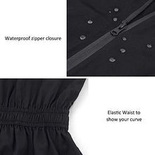 Load image into Gallery viewer, Women's Waterproof Raincoats Outdoor Lightweight Hooded Rain Jacket Windbreaker Trench Coats