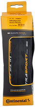 Load image into Gallery viewer, Continental Ultra Sport II Bike Tire, Black, 700cm x 25