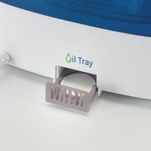 Load image into Gallery viewer, PureGuardian H5225WCA Ultrasonic Warm & Cool Mist Humidifier, 100 Hrs. Run Time, 2 Gal. Tank, 560 Sq. Ft. Coverage, Quiet, Filter Free, Essential Oil Tray, White/Blue