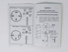 Load image into Gallery viewer, 1960 1961 1962 1963 Chevy Truck 2 Gauge Dash Panel Insert 3 3/8" Quad Style Programmable
