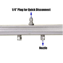 Load image into Gallery viewer, RIDGE WASHER Gutter Cleaner Attachment for Pressure Washer, Extension Wand Angled for Gutter Cleaning with 5 Spray Nozzle Tips, Surface Cleaner Attachment for Pressure Washer