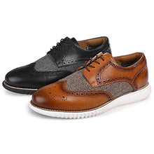 Load image into Gallery viewer, Thomas & Vine Wilder Wingtip Derby Black 9 Medium Mens US