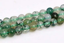 Load image into Gallery viewer, KapOD Beads 2MM Genuine Natural Green Moss Agate Beads Grade AAA Round Loose Beads 15.5" Loose Beads
