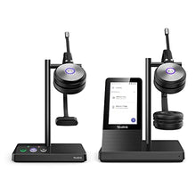 Load image into Gallery viewer, Yealink WH62 Wireless Headset with Microphone & Yealink WH66 Wireless Headset Bluetooth with Microphone DECT Headset for Computer Laptop PC Headset for Office VoIP Phone IP Teams Certified Workstation