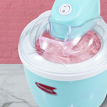 Load image into Gallery viewer, Maxi-Matic EIM-520 Automatic Easy, Homemade Electric Maker, Ingredient Chute, On/Off Switch, No Salt Needed, Creamy Ice Cream, Gelato, Frozen Yogurt, or Sorbet, 1 Quart, Blue