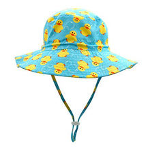 Load image into Gallery viewer, Home Prefer Baby Cute Hat UV Protection Hat Wide Brim Breathable Sun Block Hat Duck #46