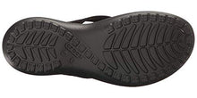Load image into Gallery viewer, crocs Women's Capri V Sequin W Flip Flop, Black, 9 M US