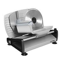 Load image into Gallery viewer, Meat Slicer Electric Deli Food Slicer with Child Lock Protection, Removable 7.5’’ Stainless Steel Blade and Food Carriage, Adjustable Thickness Food Slicer Machine for Meat, Cheese, Bread(150W)