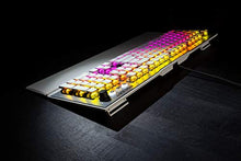 Load image into Gallery viewer, ROCCAT Vulcan 122 Mechanical PC Tactile Gaming Keyboard, Titan Switch, AIMO RGB Backlit Lighting Per Key, Detachable Palm/Wrist Rest, Anodized Aluminum Top Plate, Full Size, White/Silver