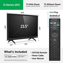 Load image into Gallery viewer, VIZIO 24-inch D-Series Full HD 1080p Smart TV with Apple AirPlay and Chromecast Built-in, Screen Mirroring for Second Screens, & 150+ Free Streaming Channels, D24f-J09, 2021 Model (Renewed)
