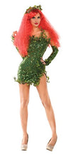 Load image into Gallery viewer, Party King womens Poisonous Villain With Gloves and Headpiece Adult Sized Costumes, Green, Small US
