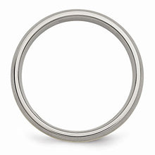 Load image into Gallery viewer, ICE CARATS Titanium 14k Yellow Inlay 5mm Brushed Wedding Ring Band Size 7.00 Precious Metal Fine Jewelry for Women Gifts for Her