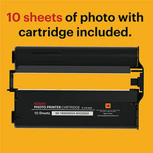 Load image into Gallery viewer, Kodak Dock Plus Portable Instant Photo Printer, Compatible with iOS, Android and Bluetooth DevicesFull Color Real Photo (4”x6”), 4Pass & Lamination Process, Premiun Quality - Convenient and Practical