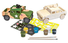Load image into Gallery viewer, MasterPieces U.S. Army Real Wood Acrylic Paint & Craft Kit, Humvee, Dr. Toy'S 100 Best Winner, for Ages 4+, Assorted (21732)