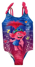 Load image into Gallery viewer, Toddler Girl Trolls 5 Piece Mix and Match One Piece Tankini Rash Guard Rashguard Swim Shirt Swimsuit Set 2T