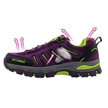 Load image into Gallery viewer, BomKinta Women's Hiking Shoes Anti-Slip Lightweight Breathable Quick-Dry Trekking Shoes for Women Purple Size 10