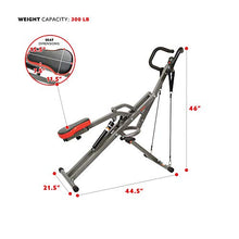 Load image into Gallery viewer, Sunny Health & Fitness Row-N-Ride PRO Squat Assist Trainer - SF-A020052