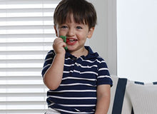 Load image into Gallery viewer, RaZbaby RaZberry Silicone Baby Teether Toy - Berrybumps Soothe Babies Sore Gums - Infant Teething Toy - Hands Free Design - BPA Free - Easy-to-Hold Design - Teething Relief Pacifier - Fruit Shape/Red