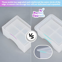 Load image into Gallery viewer, LET'S RESIN Silicone Coaster Molds, Resin Coaster Molds Kit with 10pcs Square and Round Coaster Molds Set, Upgrade Coaster Holder Epoxy Resin Molds for Resin Casting, Cups Mats, Home Decoration