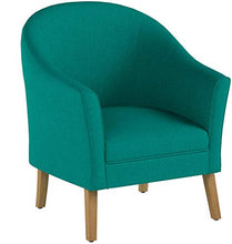 Load image into Gallery viewer, HomePop Chunky Textured Accent Chair, Teal