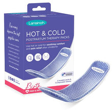 Load image into Gallery viewer, Lansinoh Hot and Cold Pads for Postpartum Essentials, Purple, 2 Count