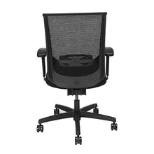 Load image into Gallery viewer, HON Convergence Mesh Back Task Chair with Height-Adjustable Arms, in Black