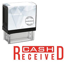 Load image into Gallery viewer, StampExpression - Cash Received Office Self Inking Rubber Stamp - Red Ink (A-5062)