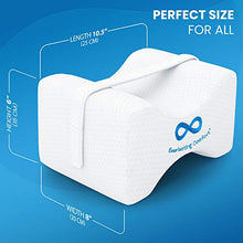 Load image into Gallery viewer, Everlasting Comfort Knee Pillow for Sleeping - Hip, Lower Back, and Sciatic Nerve Pain Relief