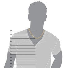 Load image into Gallery viewer, The Diamond Deal Mens Hollow 14K Yellow Gold Shiny Miami Cuban Link Chain Mens Bracelet with Secure Box-Lock Clasp (8.5", or 9 inch)