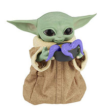 Load image into Gallery viewer, Star Wars The Mandalorian Galactic Snackin' Grogu Animatronic Toy with Over 40 Sound and Motion Combinations, Interactive Toys