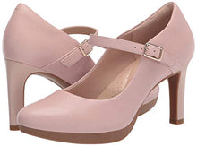 Load image into Gallery viewer, Clarks womens Ambyr Shine Pump, Dusty Rose Leather, 8 US