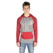 Load image into Gallery viewer, Ultra Game NFL San Francisco 49ers Mens Fleece Hoodie Pullover Sweatshirt Henley, Team Color, Medium